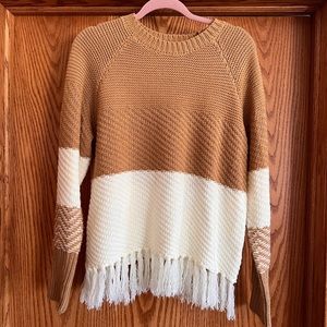 Cute Sweater with Tassels